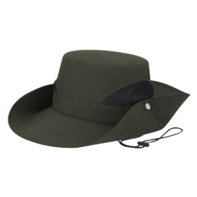 Chapeau safari avec maille - Vert jungle