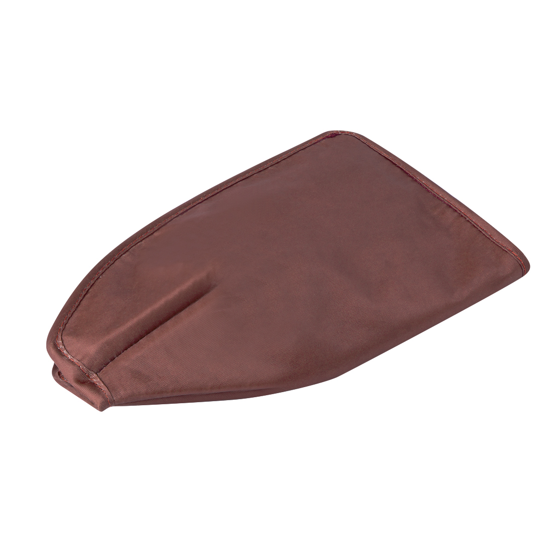 Refroidisseur de bouteille en polyester élastique bordeaux – Image 5