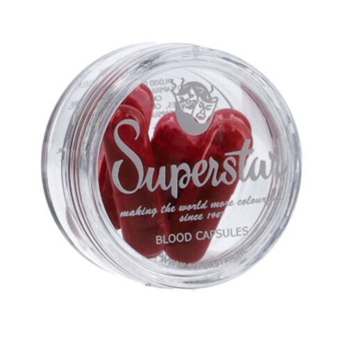 Capsules de faux sang Halloween – lot de 5