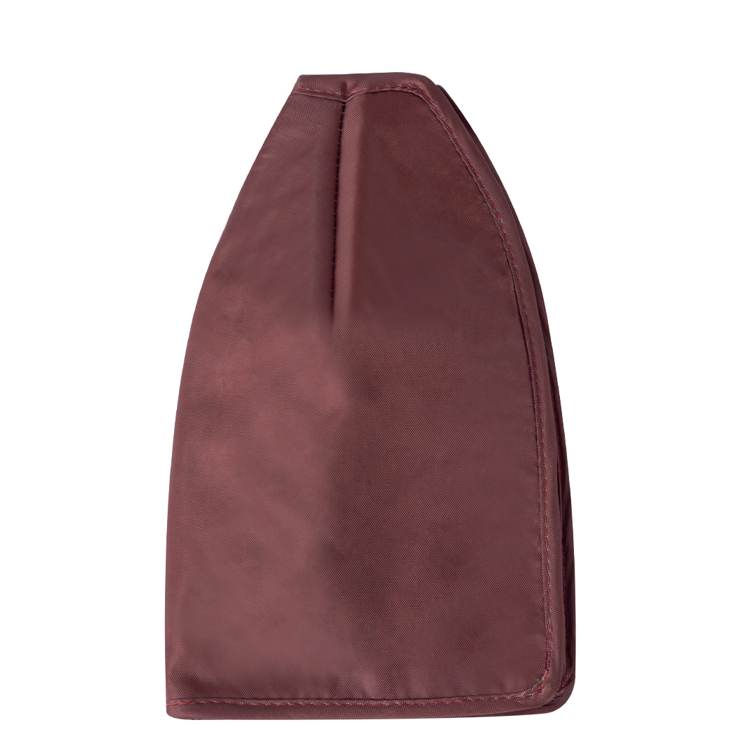 Refroidisseur de bouteille en polyester élastique bordeaux – Image 3