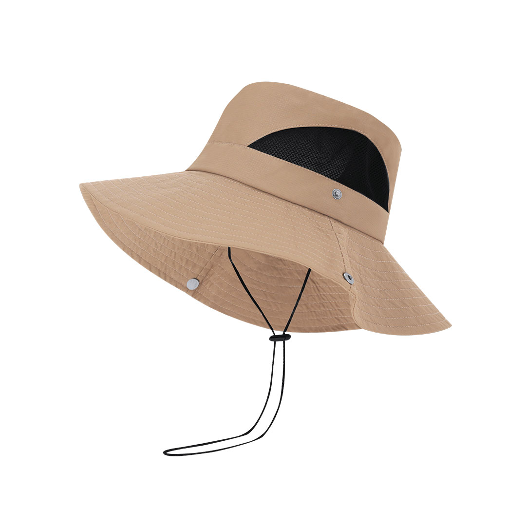 Chapeau safari avec mesh - Kaki – Image 3