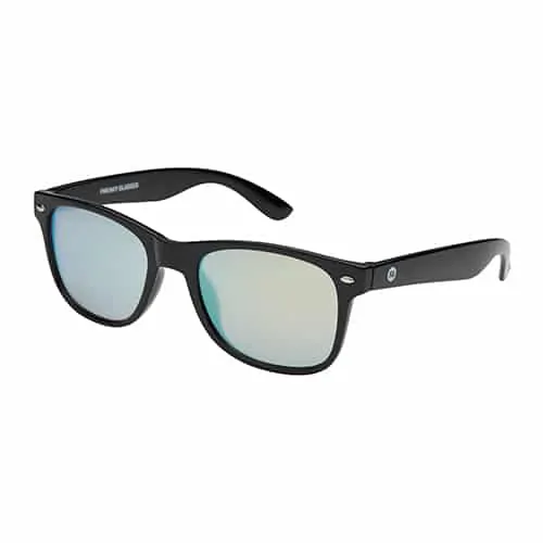 Lunettes spatiales miroir or-argent | noir – Image 2