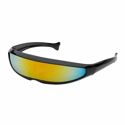 Planga rapide noire | Lentille miroir arc-en-ciel de la Fierté