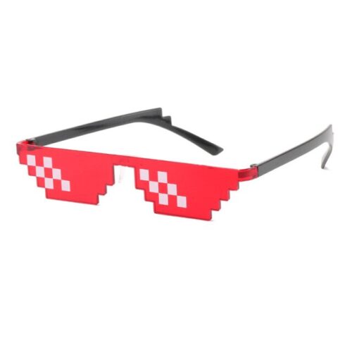 Lunettes de soleil Thug life rouge