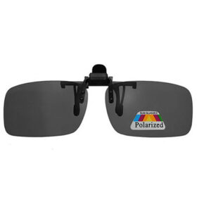Clip-on lunettes de soleil noir