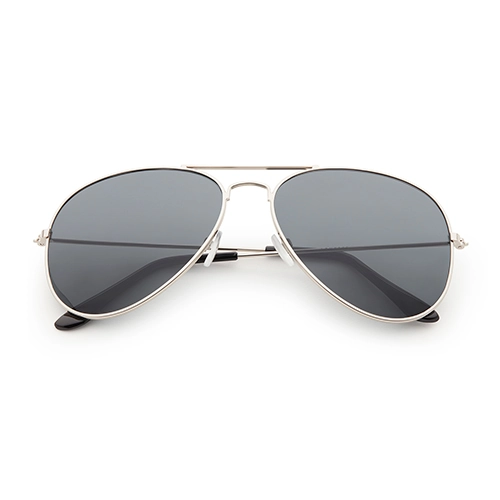 Lunettes de soleil aviateur | Verres miroir noirs