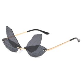 Lunettes de soleil Butterfly noir