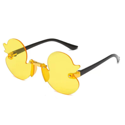 Lunettes de soleil canard jaune
