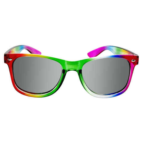 Lunettes de soleil classiques Pride arc-en-ciel