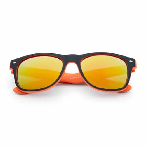 Lunettes de soleil Classic colors | verres miroir orange-jaune