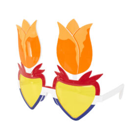 Lunettes de fête Ik Hou van Holland – Lunettes Tulipe Orange