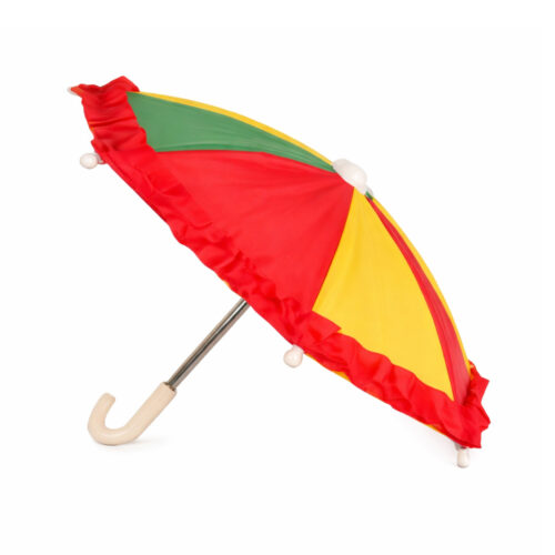 Mini parapluie 30 cm - Parapluie rouge/jaune/vert