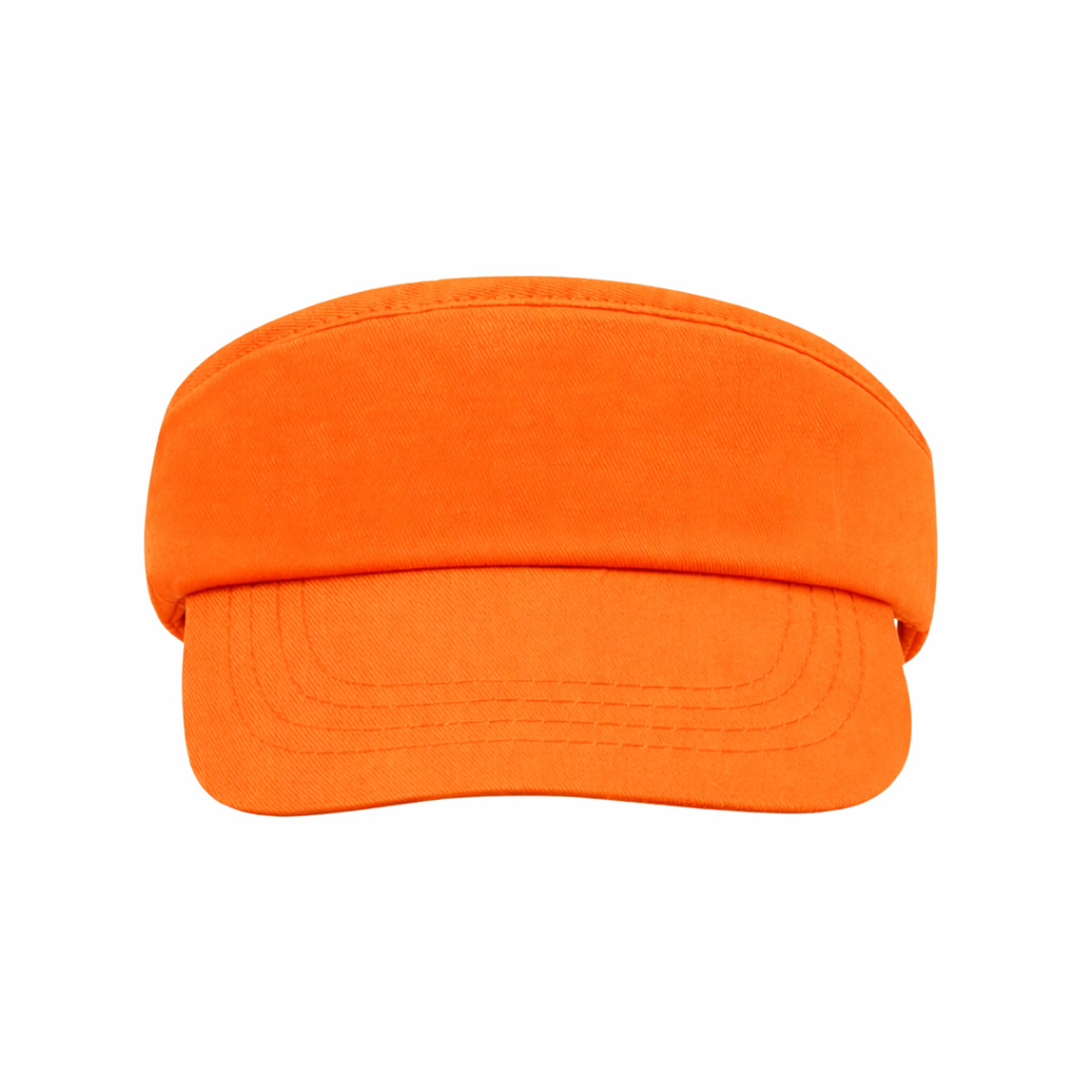 Visière orange avec fermeture velcro - Zuip Kampioen – Image 3