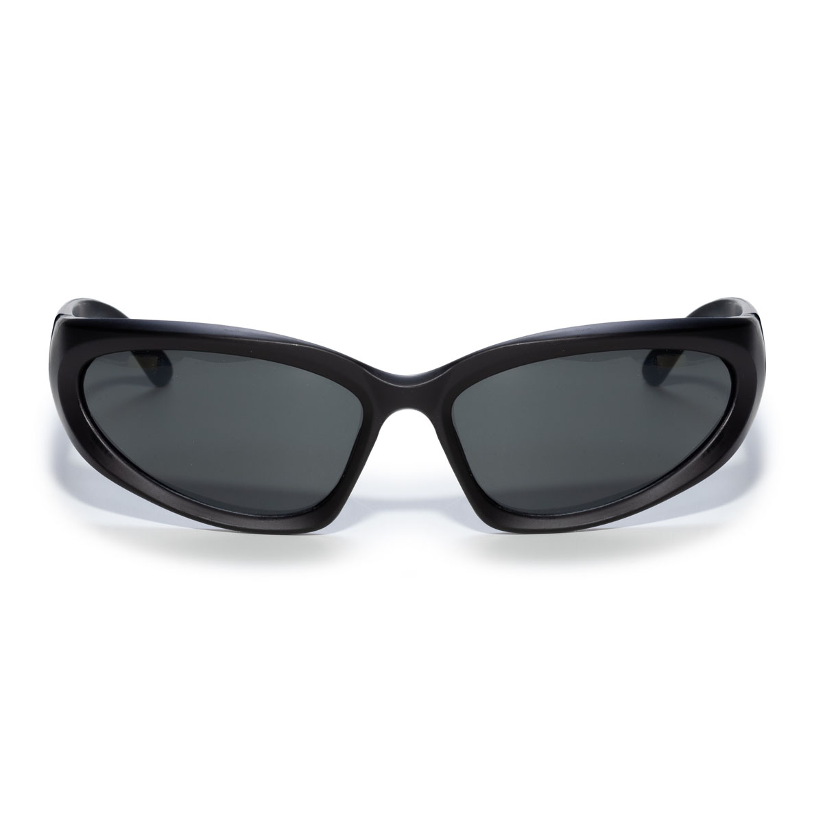 Lunettes de soleil modèle sportif noir - Avec verres noirs – Image 2