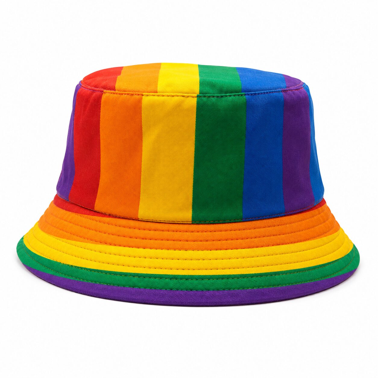 Yucka reversible bucket hat - Pride regenboog - 58 cm – Image 2