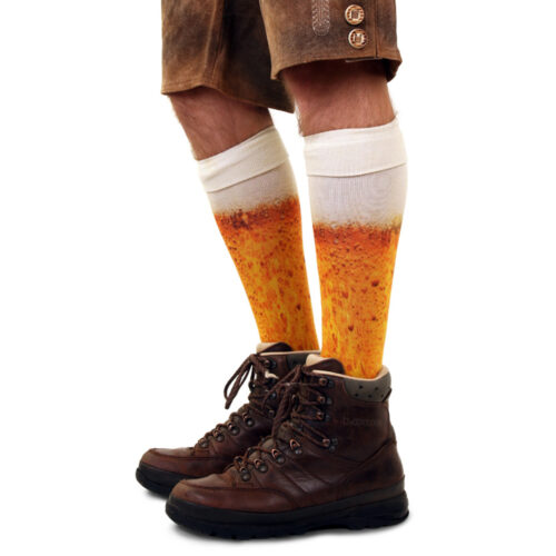 Bier sokken - Lange Oktoberfest sokken - Maat 43-46
