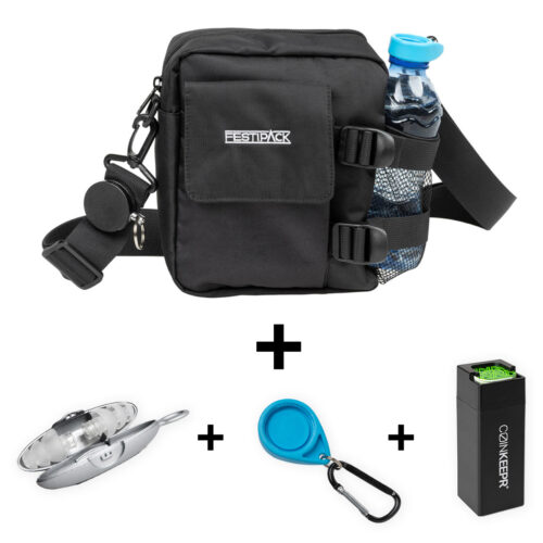 Festipack - Multifunctioneel - Festival schoudertas
