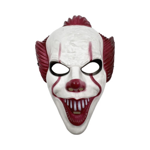 Horrorclown masker - Halloween - 28,5 x 22 cm